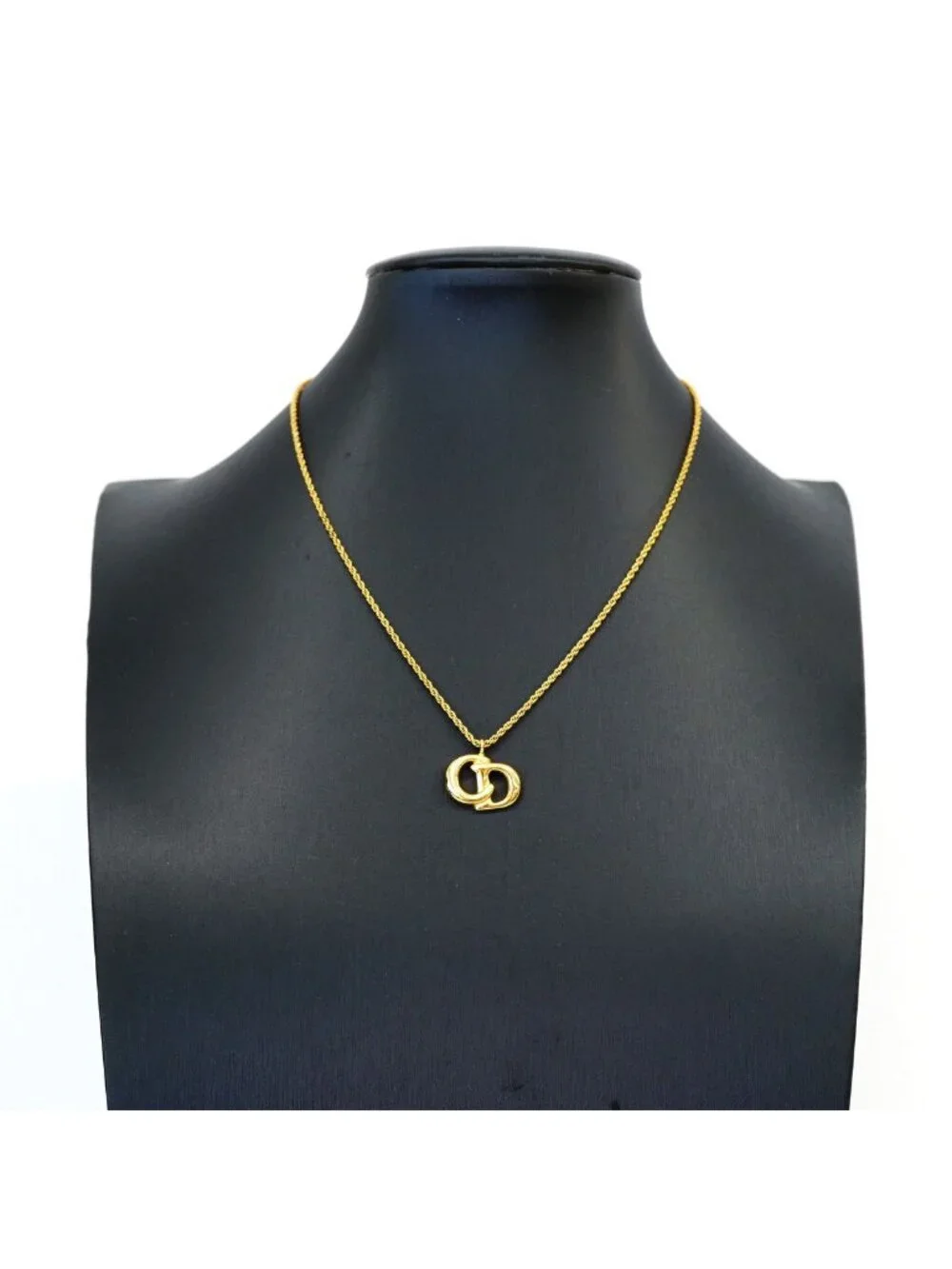 Dior Necklace CD Logo Gold Plated